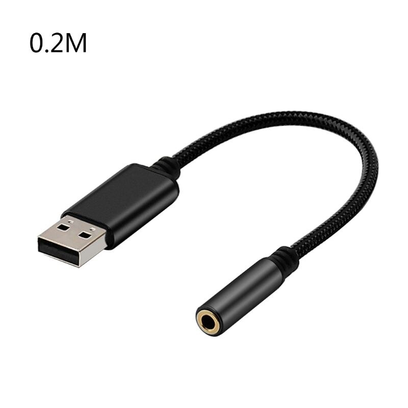 0.2m/1m 2in 1 USB-3.5mm  ̺ USB ǻ AUX ..